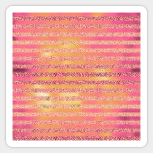 Glitter Stripes Sticker